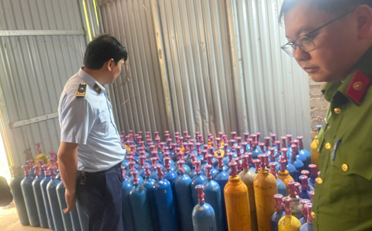 Bắc Giang: kinh doanh khí cười (N2O), một cá nhân bị xử phạt 120 triệu đồng