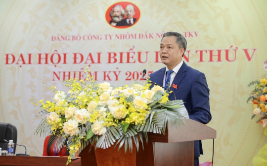 Công ty Nhôm Đắk Nông - TKV tổ chức thành công Đại hội Đảng bộ lần thứ V