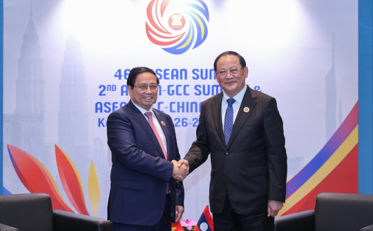 Thúc đẩy triển khai dự án cao tốc Hà Nội - Vientiane và đường sắt Vientiane - Vũng Áng