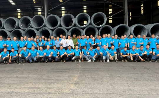 Công đoàn TCty Thép Việt Nam: Tổ chức 4 lớp tập huấn an toàn vệ sinh lao động trong Tháng Công nhân