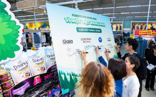 P&G Việt Nam và Central Retail Việt Nam phát động chương trình trồng rừng năm 2025