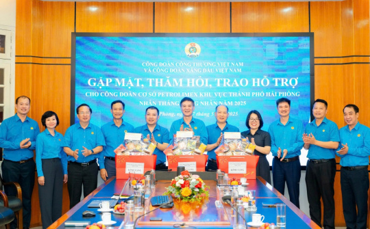 Công đoàn là điểm tựa vững chắc của người lao động ngành xăng dầu