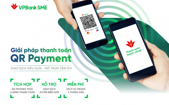 VPBank SME triển khai giải pháp QR Payment