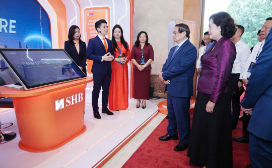 Giải pháp thanh toán tích hợp của SHB được giới thiệu tại sự kiện Chuyển đổi số ngành Ngân hàng năm 2025