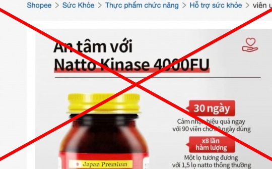 Yêu cầu Shopee, Lazada ngưng bán thực phẩm chức năng chưa được cấp phép