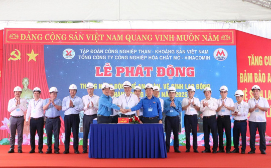 TKV phát động Tháng hành động về An toàn vệ sinh lao động - Tháng Công nhân năm 2025