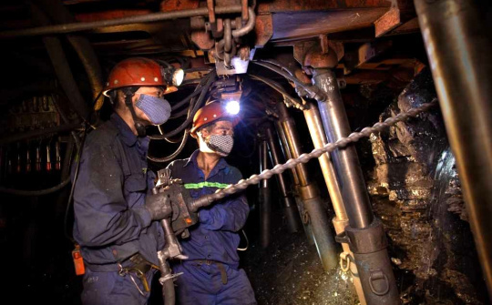 TKV: Tháng 4/2025 sản xuất than nguyên khai hoàn thành vượt mức kế hoạch
