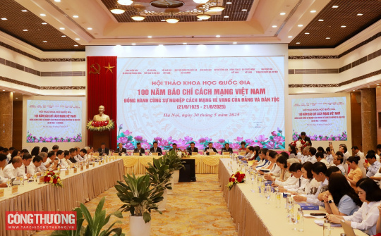 Báo chí Việt Nam tiếp tục đồng hành cùng dân tộc trong kỷ nguyên phát triển, giàu mạnh, văn minh, thịnh vượng