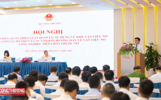 Bộ Công Thương quán triệt, phổ biến Luật Quản lý, sử dụng vũ khí, vật liệu nổ và công cụ hỗ trợ
