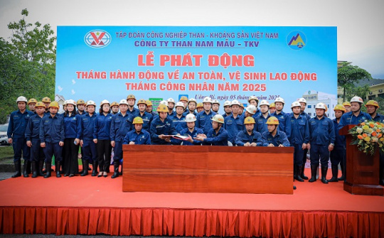 Than Nam Mẫu phát động tháng hành động về ATVSLĐ và Tháng Công nhân năm 2025