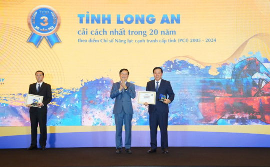 Long An: TOP 2 địa phương cải cách, nâng cao năng lực cạnh tranh cả nước
