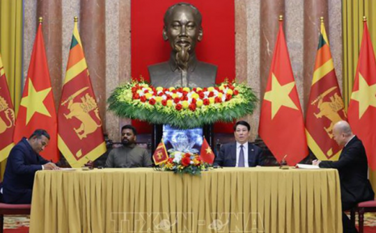 Thiết lập cơ chế phối hợp chặt chẽ, thúc đẩy kim ngạch thương mại Việt Nam - Sri Lanka đạt 1 tỷ USD