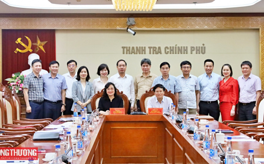 Bộ Công Thương bàn giao Thanh tra Bộ về Thanh tra Chính phủ