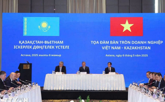 Tổng Bí thư Tô Lâm: Việt Nam - Kazakhstan có nhiều điều kiện thuận lợi để thúc đẩy hợp tác đầu tư, thương mại