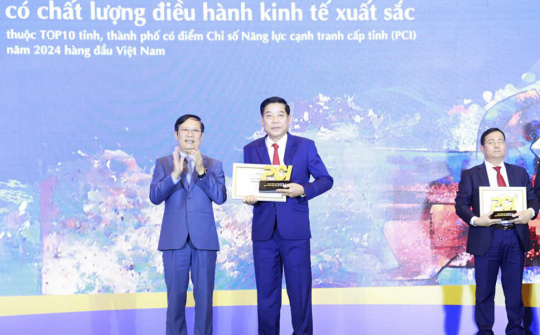 Bắc Giang đứng thứ 4 toàn quốc về Chỉ số năng lực cạnh tranh cấp tỉnh PCI 2024