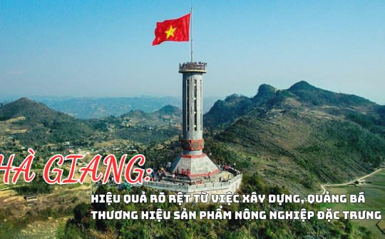 Hà Giang: Hiệu quả rõ rệt từ việc xây dựng, quảng bá thương hiệu sản phẩm nông nghiệp đặc trưng