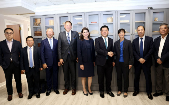 Bộ trưởng Nguyễn Hồng Diên hoan nghênh Exxon Mobil triển khai nhiều dự án năng lượng tại Việt Nam