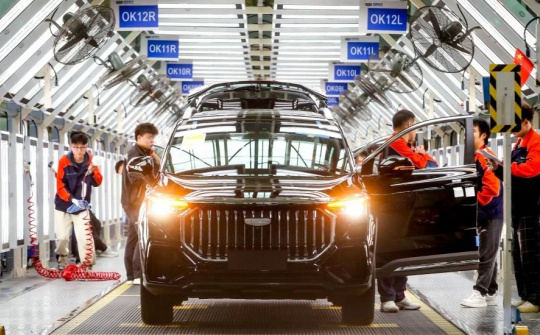 Liên doanh Tập đoàn Tasco (HUT) - Geely vẫn triển khai nhà máy ô tô 168 triệu USD theo kế hoạch