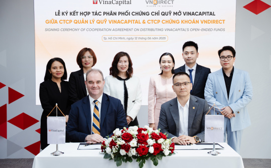Chứng khoán VNDIRECT chính thức phân phối quỹ mở VINACAPITAL trên nền tảng giao dịch