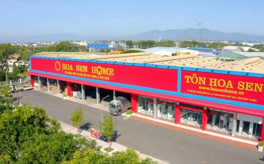 Tập đoàn Hoa Sen (HSG) tìm 500 mặt bằng cho chuỗi Hoa Sen Home, mục tiêu đưa doanh thu vượt 1 tỷ USD