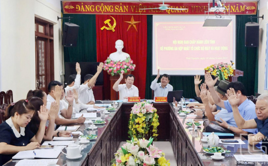 Hợp nhất Liên minh HTX tỉnh Thái Nguyên với mô hình bộ máy mới
