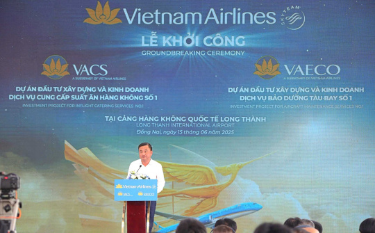 Vietnam Airlines (HVN) khởi công 2 dự án gần 1.800 tỷ đồng tại sân bay Long Thành