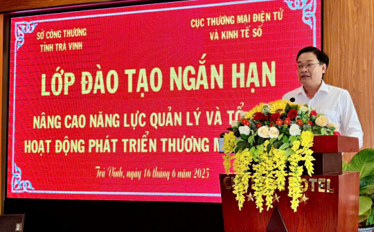Thương mại điện tử và AI: Hai trụ cột thiết yếu trong quá trình chuyển đổi số tại Trà Vinh