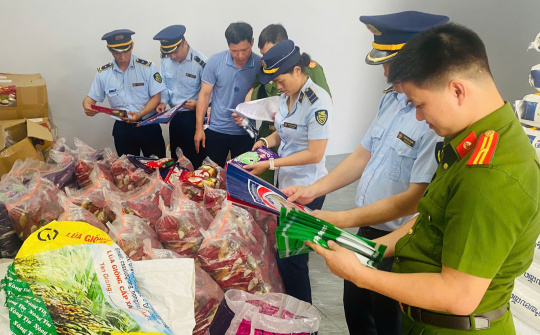 Nghệ An xử phạt gần 1,6 tỷ đồng trong tháng cao điểm chống buôn lậu, gian lận thương mại