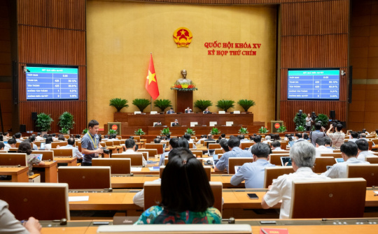 Quốc hội thông qua Luật sửa đổi, bổ sung một số điều của Luật Sử dụng năng lượng tiết kiệm và hiệu quả