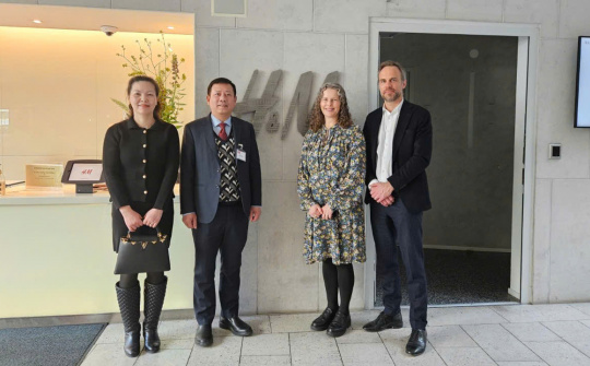 Đoàn doanh nghiệp Bắc Âu tìm kiếm nhà cung cấp tại Viet Nam International Sourcing 2025