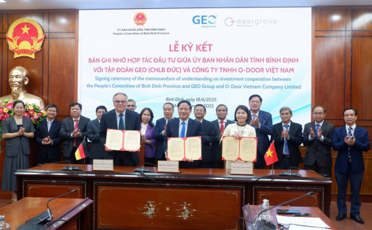 Bình Định: Tập đoàn của Đức cam kết "rót" 50 triệu USD phát triển nhân lực năng lượng tái tạo