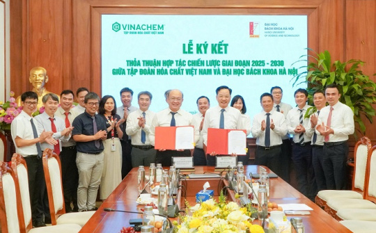 Vinachem -  Đại học Bách khoa Hà Nội: Ký kết thỏa thuận hợp tác chiến lược giai đoạn 2025 - 2030