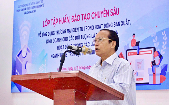 Hậu Giang: Nâng cao năng lực quản lý và kinh doanh số cho doanh nghiệp, hộ kinh doanh