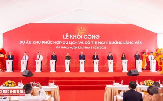Khởi công khu phức hợp du lịch và đô thị nghỉ dưỡng gần 44.000 tỷ đồng ở Đà Nẵng