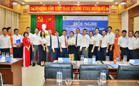 Hội nghị NLĐ Thủy điện Trung Sơn: Quyết tâm xây dựng môi trường làm việc gắn kết – minh bạch – phát triển