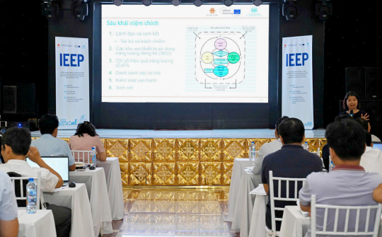 Hơn 70 cán bộ tham gia khóa đào tạo Xây dựng và vận hành hệ thống Quản lý năng lượng theo tiêu chuẩn ISO 50001