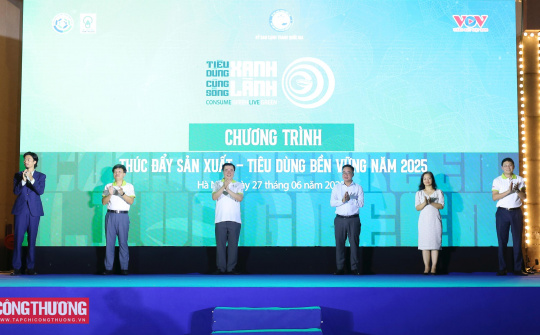 Thúc đẩy sản xuất, tiêu dùng bền vững, kiến tạo kỷ nguyên xanh