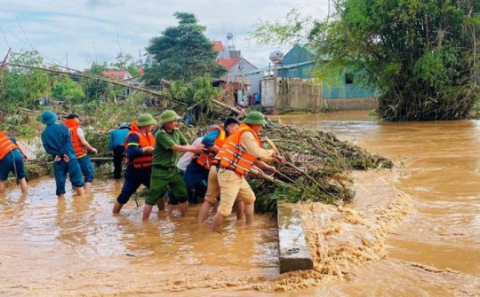 Bộ Công Thương chỉ đạo các đơn vị chủ động ứng phó với lũ quét, sạt lở đất, mưa lớn, ngập lụt