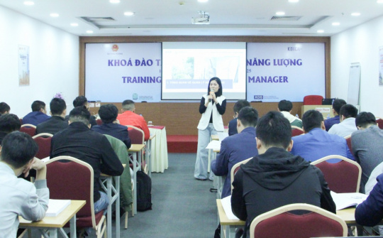 Khóa đào tạo Người Quản lý năng lượng tháng 7/2025