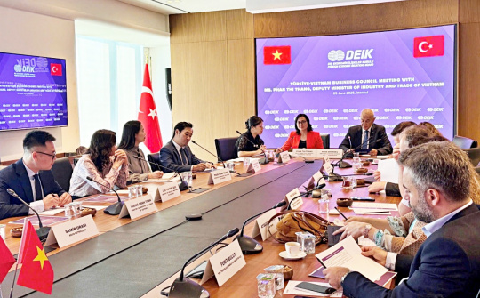 Hội đồng Doanh nghiệp Thổ Nhĩ Kỳ - Việt Nam mong muốn mở rộng hợp tác thương mại với Việt Nam