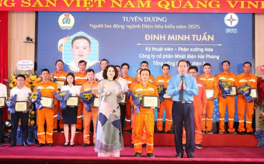 Tấm gương tiêu biểu ngành Điện năm 2025 của Nhiệt điện Hải Phòng