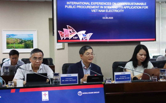 Tập đoàn Điện lực Việt Nam tiên phong ứng dụng mua sắm xanh, đấu thầu bền vững tại Việt Nam