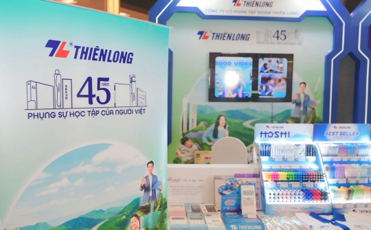 Tập đoàn Thiên Long (TLG) lọt top toàn cầu về khả năng sinh lời mảng văn phòng phẩm