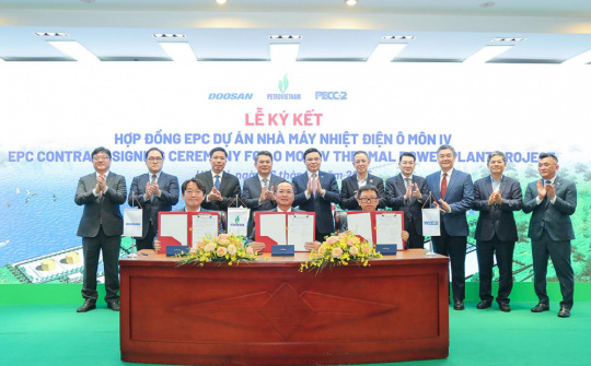 Ký kết hợp đồng EPC Dự án Nhà máy nhiệt điện Ô Môn IV: Bước tiến chiến lược của Petrovietnam trong phát triển năng lượng quốc gia