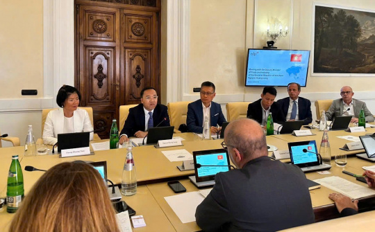 Phối hợp với Quỹ CDP (Italia) trong huy động nguồn lực tài chính, thúc đẩy các dự án JETP