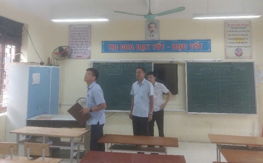 Bắc Giang nghiệm thu và đưa vào sử dụng mô hình chiếu sáng học đường tại 8 trường học