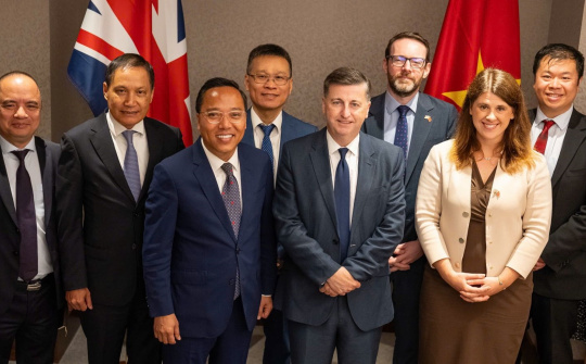 Việt Nam và Vương quốc Anh tối đa hóa các cơ chế nhằm nâng cao hiệu quả hợp tác kinh tế, thương mại