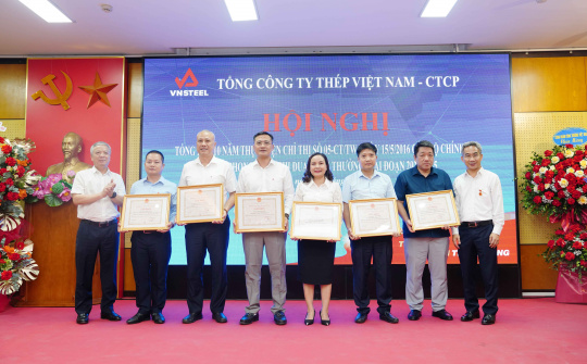 Tổng công ty Thép Việt Nam: Những “hạt ngọc” từ phong trào thi đua yêu nước