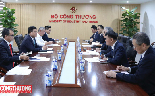 Tạo thuận lợi để Tập đoàn EREX đầu tư nhà máy điện sinh khối tại Việt Nam