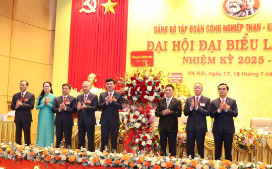 Đại hội Đại biểu Đảng bộ Tập đoàn Công nghiệp Than - Khoáng sản Việt Nam lần thứ IV, nhiệm kỳ 2025 - 2030